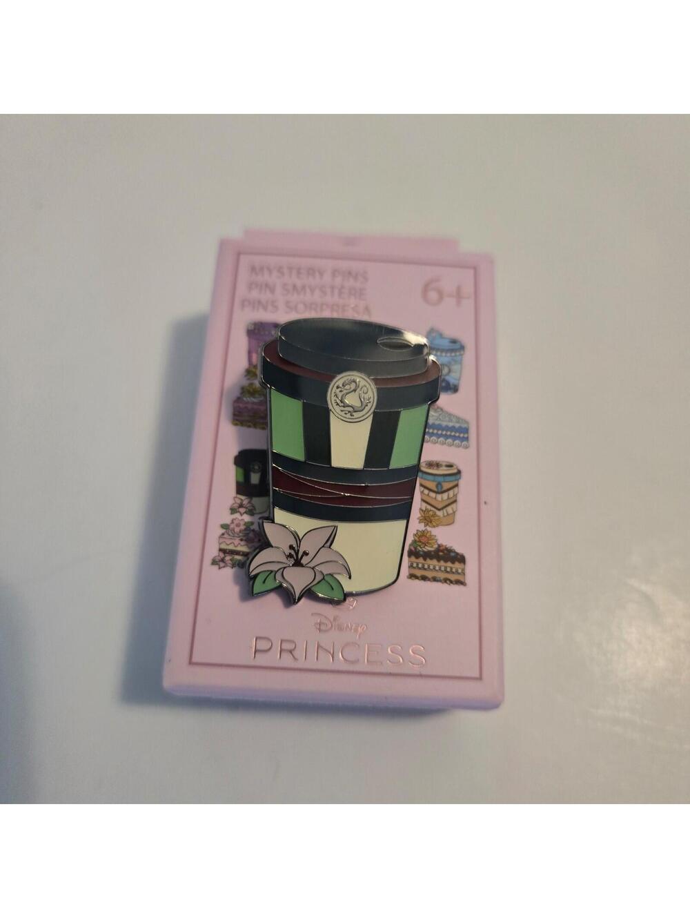 Disney Princess Coffee Cup Enamel Pin Mulan